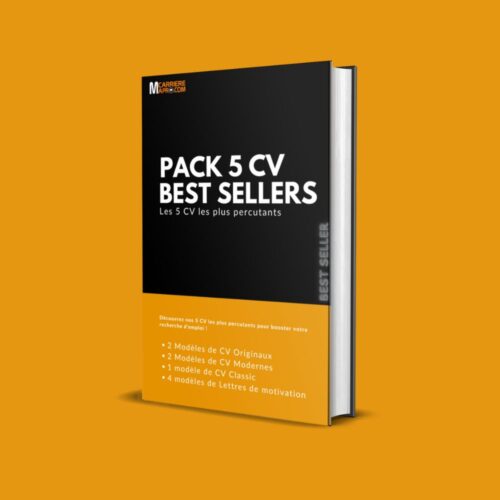 Pack 5 CV, Best Sellers : 5 CV les plus percutants